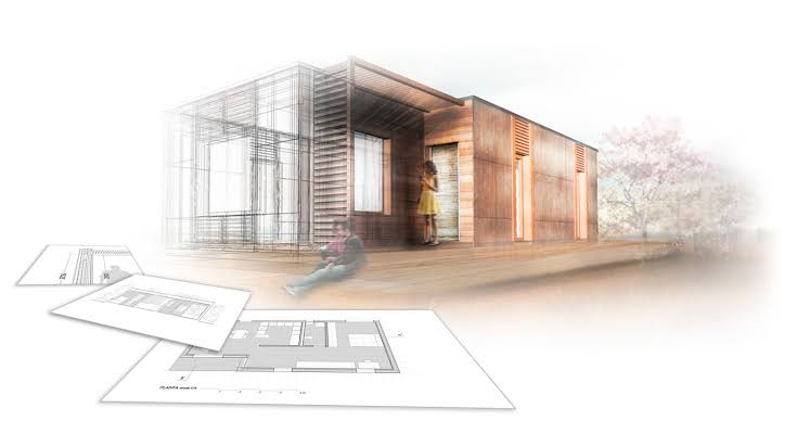 Diseño de una vivienda que pasa del plano a la construcción